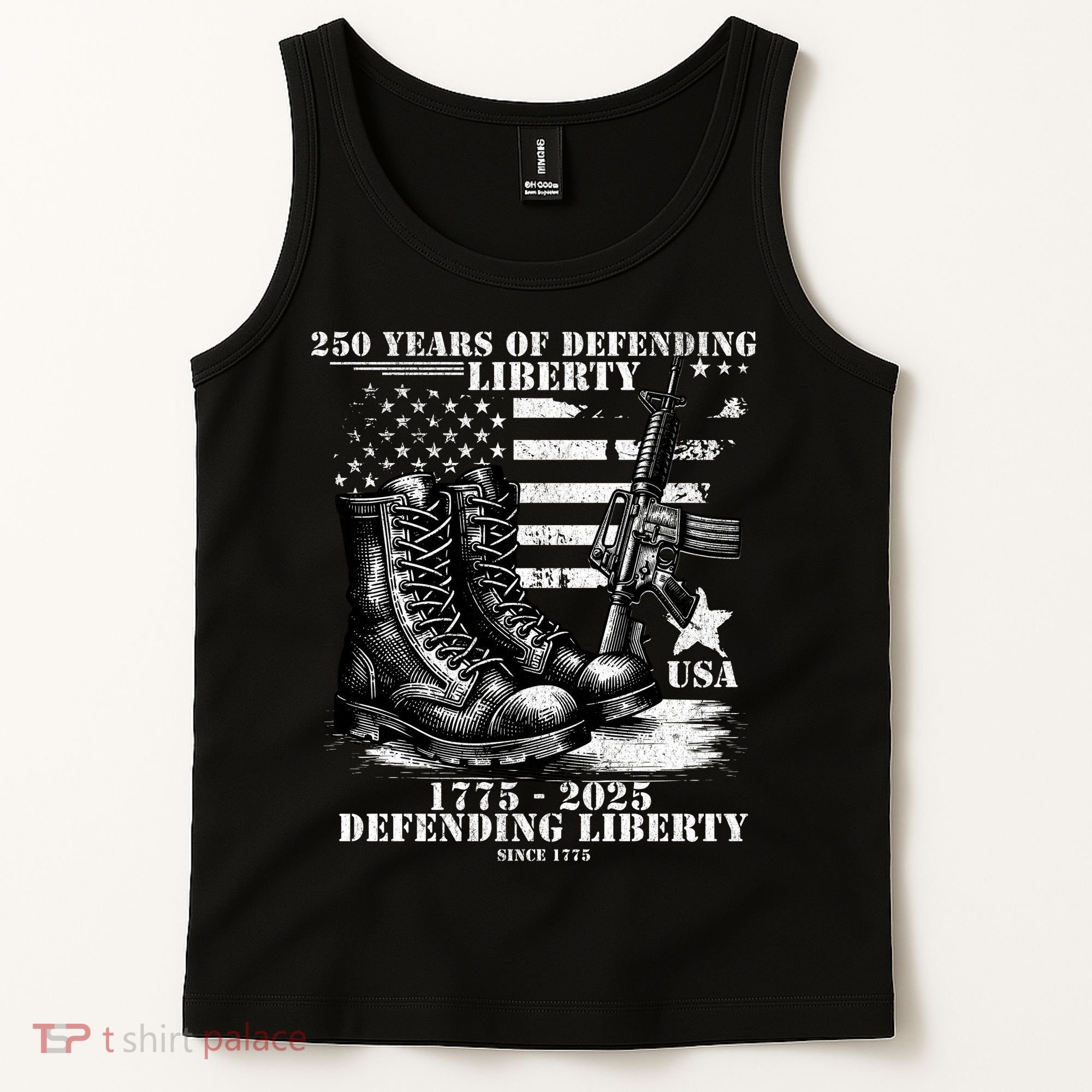 250 Years America Anniversary United States Army 1775-2025 Tank Top