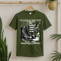 250 Years America Anniversary United States Army 1775-2025 T-Shirt thumb 2