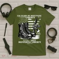 250 Years America Anniversary United States Army 1775-2025 T-Shirt thumb 5