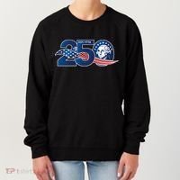 250 Years America 250th Anniversary Patriotic Est 1776 Women's Sweatshirt thumb 0