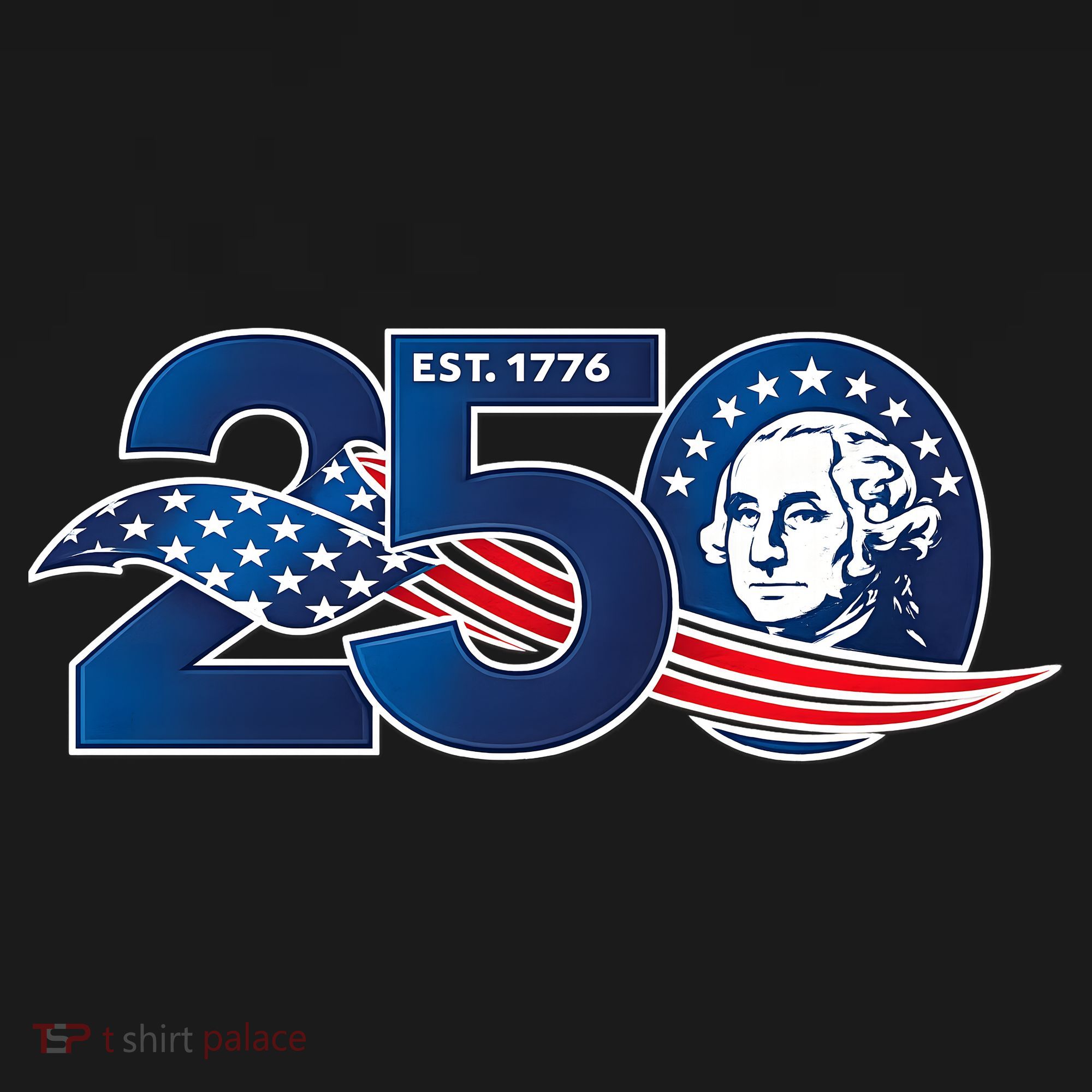 250 Years America 250th Anniversary Patriotic Est 1776 Coaster