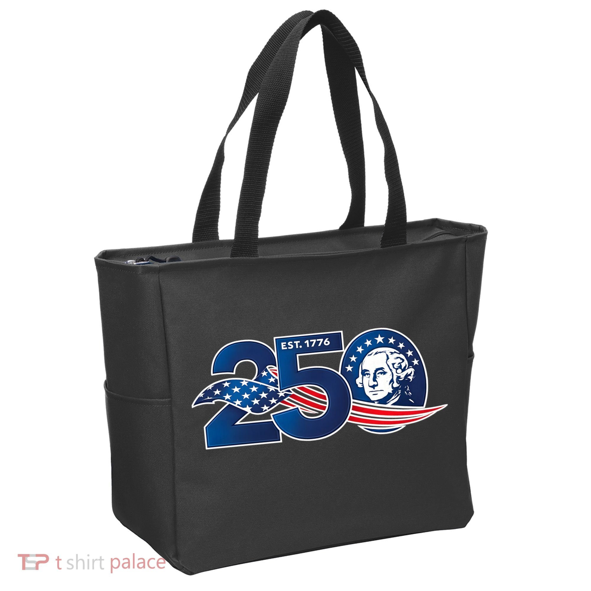 250 Years America 250th Anniversary Patriotic Est 1776 Tote Bag