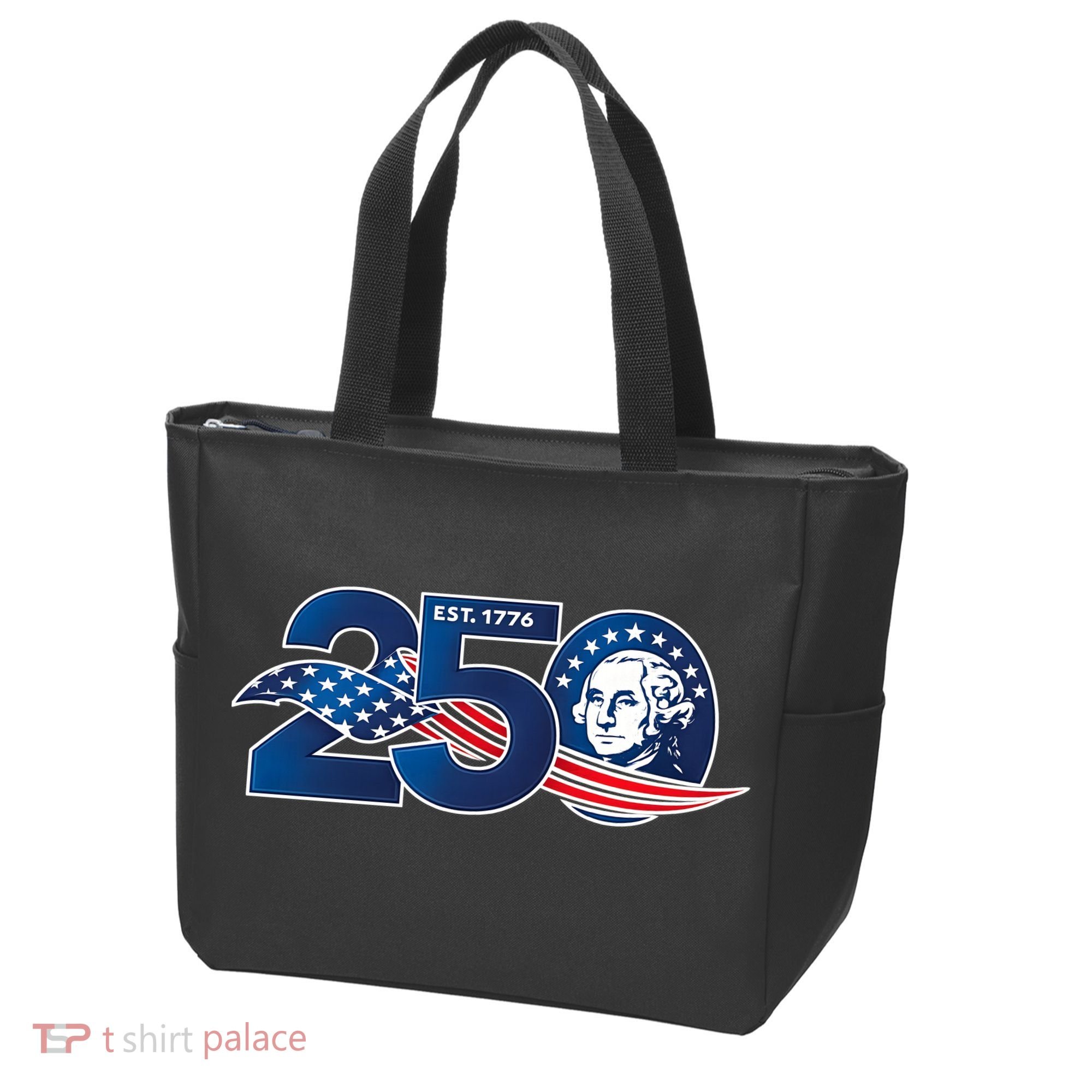 250 Years America 250th Anniversary Patriotic Est 1776 Tote Bag