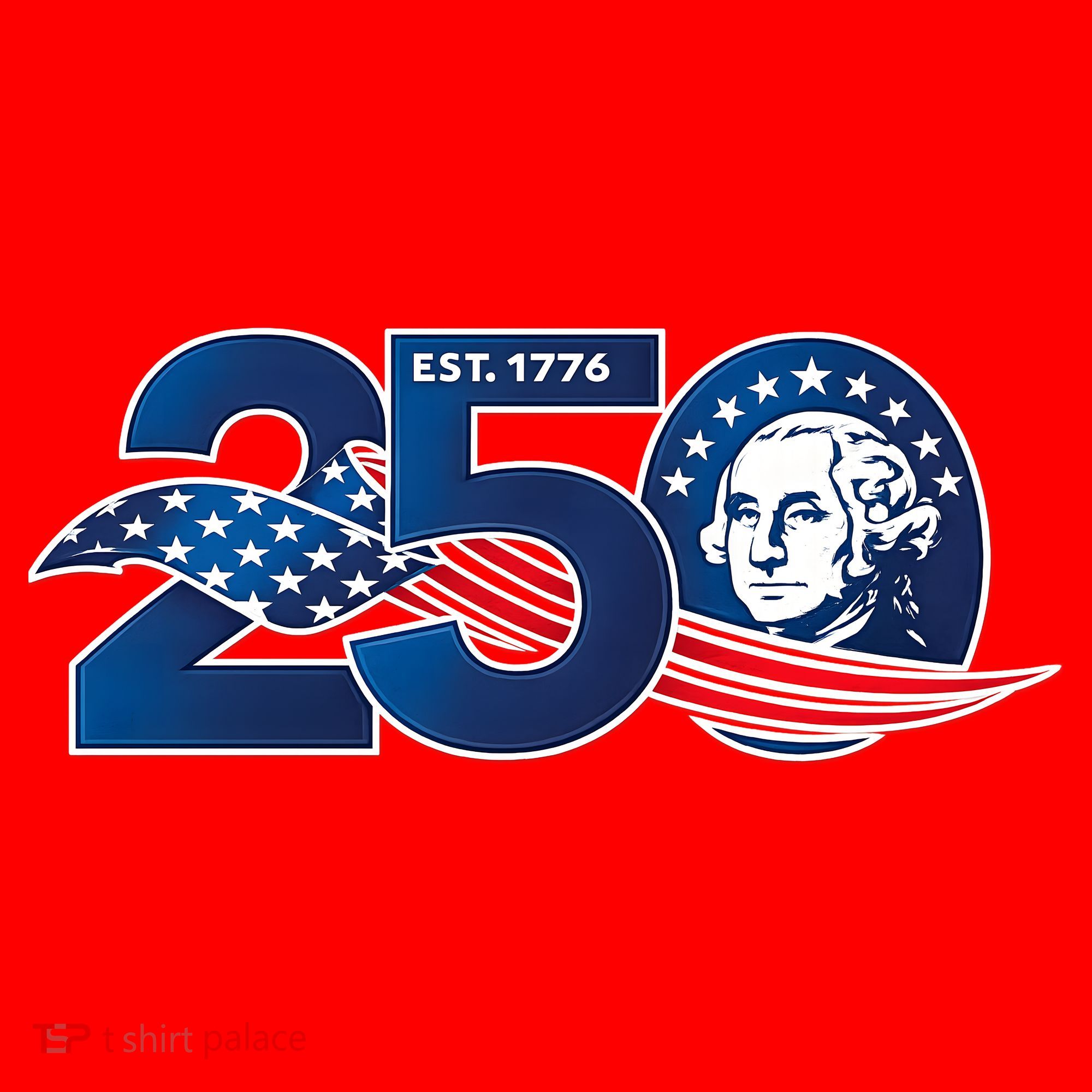 250 Years America 250th Anniversary Patriotic Est 1776 Santa Hat