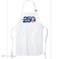 250 Years America 250th Anniversary Patriotic Est 1776 Apron thumb 0