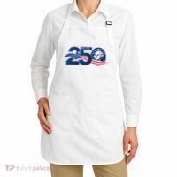 250 Years America 250th Anniversary Patriotic Est 1776 Apron thumb 2