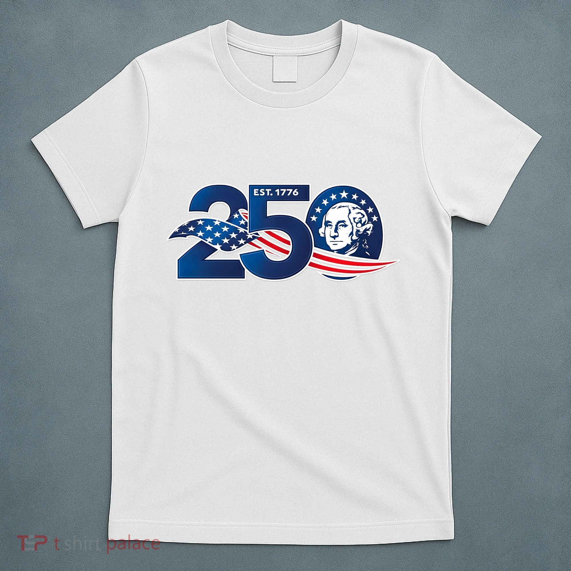 250 Years America 250th Anniversary Patriotic Est 1776 T-Shirt