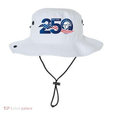 250 Years America 250th Anniversary Patriotic Est 1776 Bucket Hat