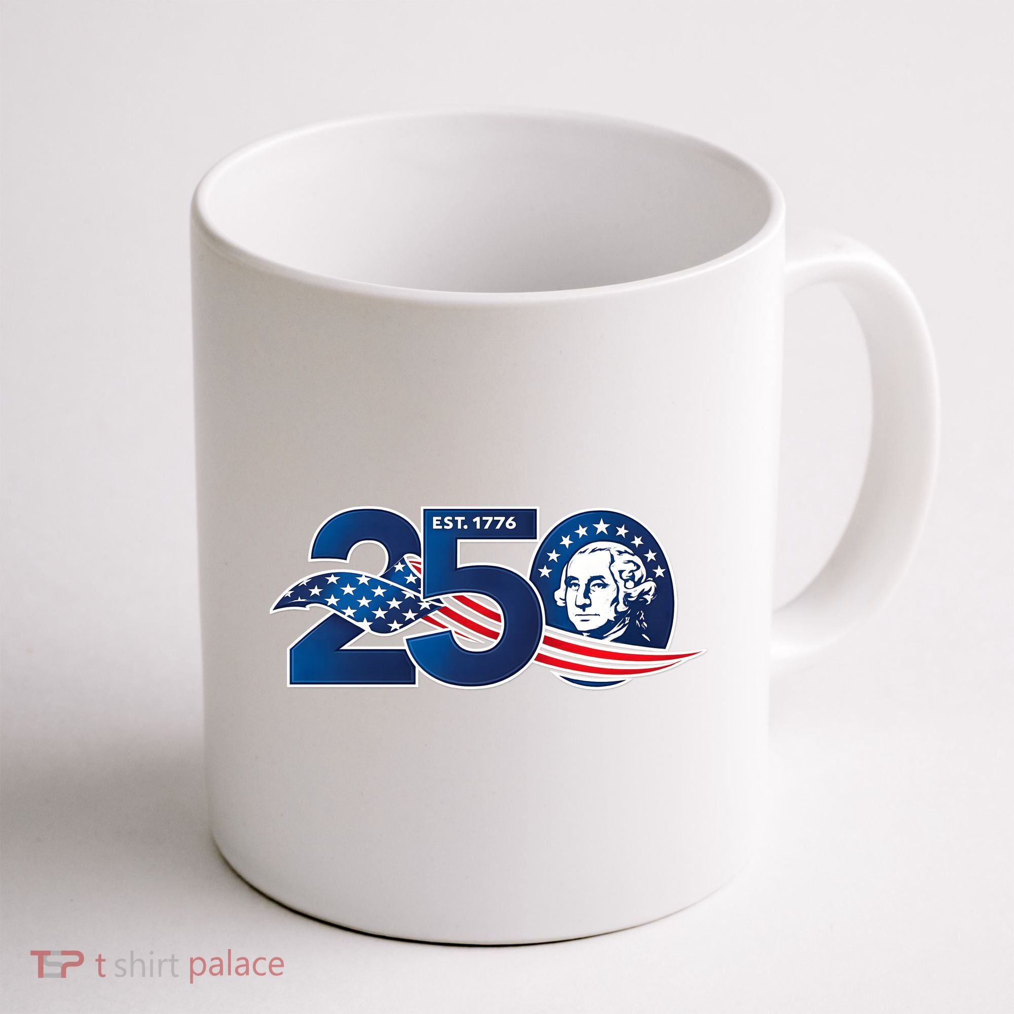 250 Years America 250th Anniversary Patriotic Est 1776 Coffee Mug