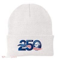 250 Years America 250th Anniversary Patriotic Est 1776 Beanie thumb 0