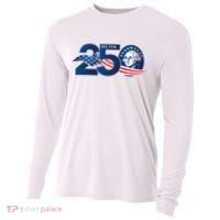 250 Years America 250th Anniversary Patriotic Est 1776 Cooling Performance Long Sleeve Crew thumb 0