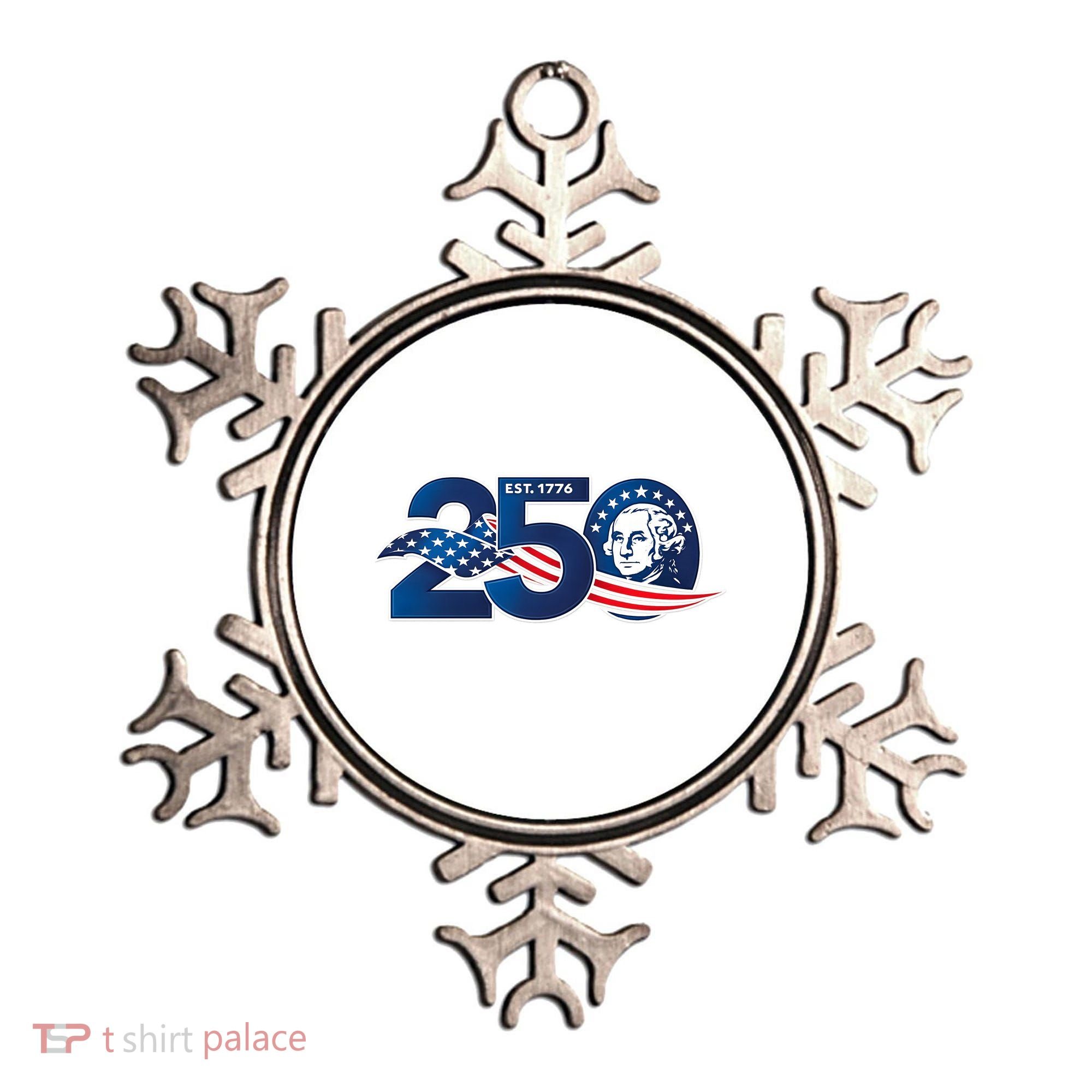 250 Years America 250th Anniversary Patriotic Est 1776 Ornament