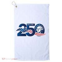 250 Years America 250th Anniversary Patriotic Est 1776 Golf Towel thumb 0