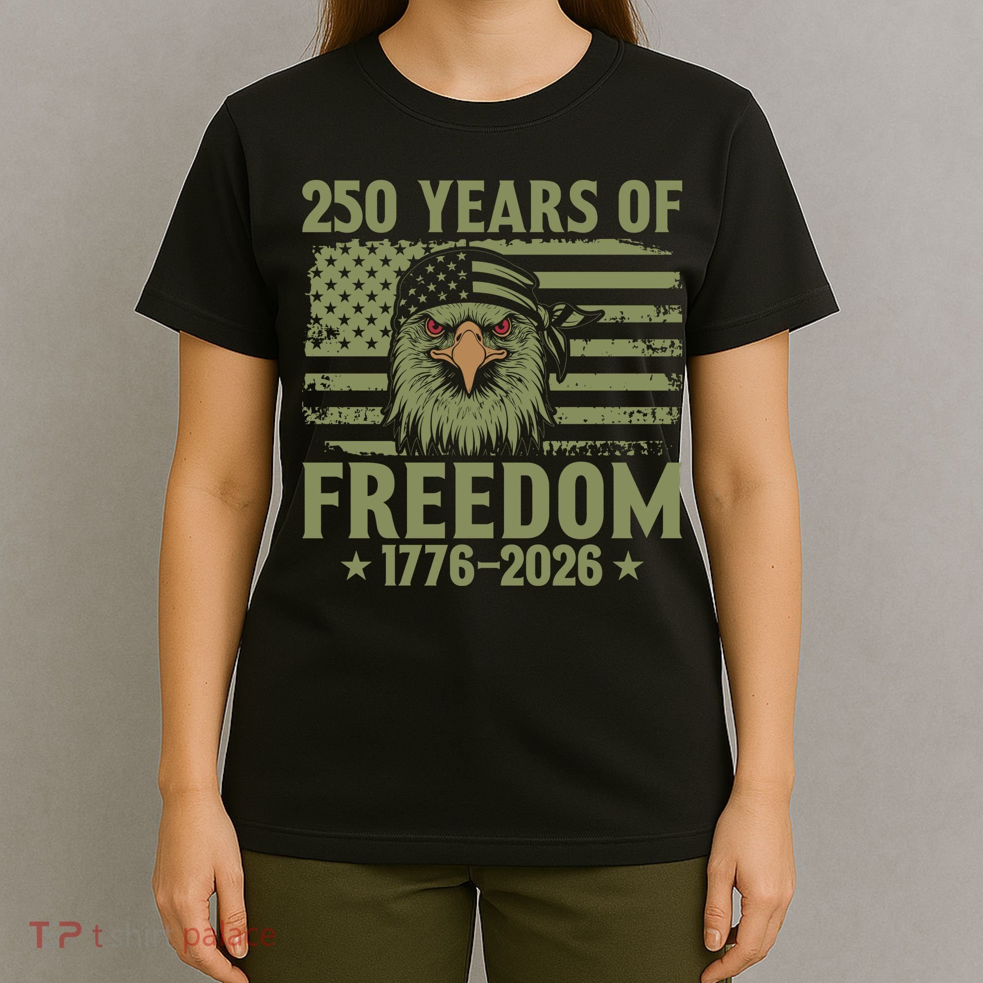 250 Years America 250th American Anniversary Freedom 1776-2026 T-Shirt