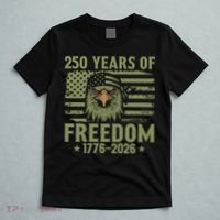 250 Years America 250th American Anniversary Freedom 1776-2026 T-Shirt thumb 5