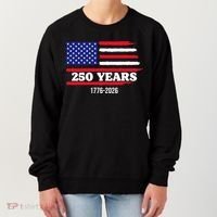 250 Years American 1776-2026 Women's Sweatshirt thumb 0