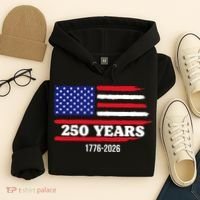 250 Years American 1776-2026 Hoodie thumb 4