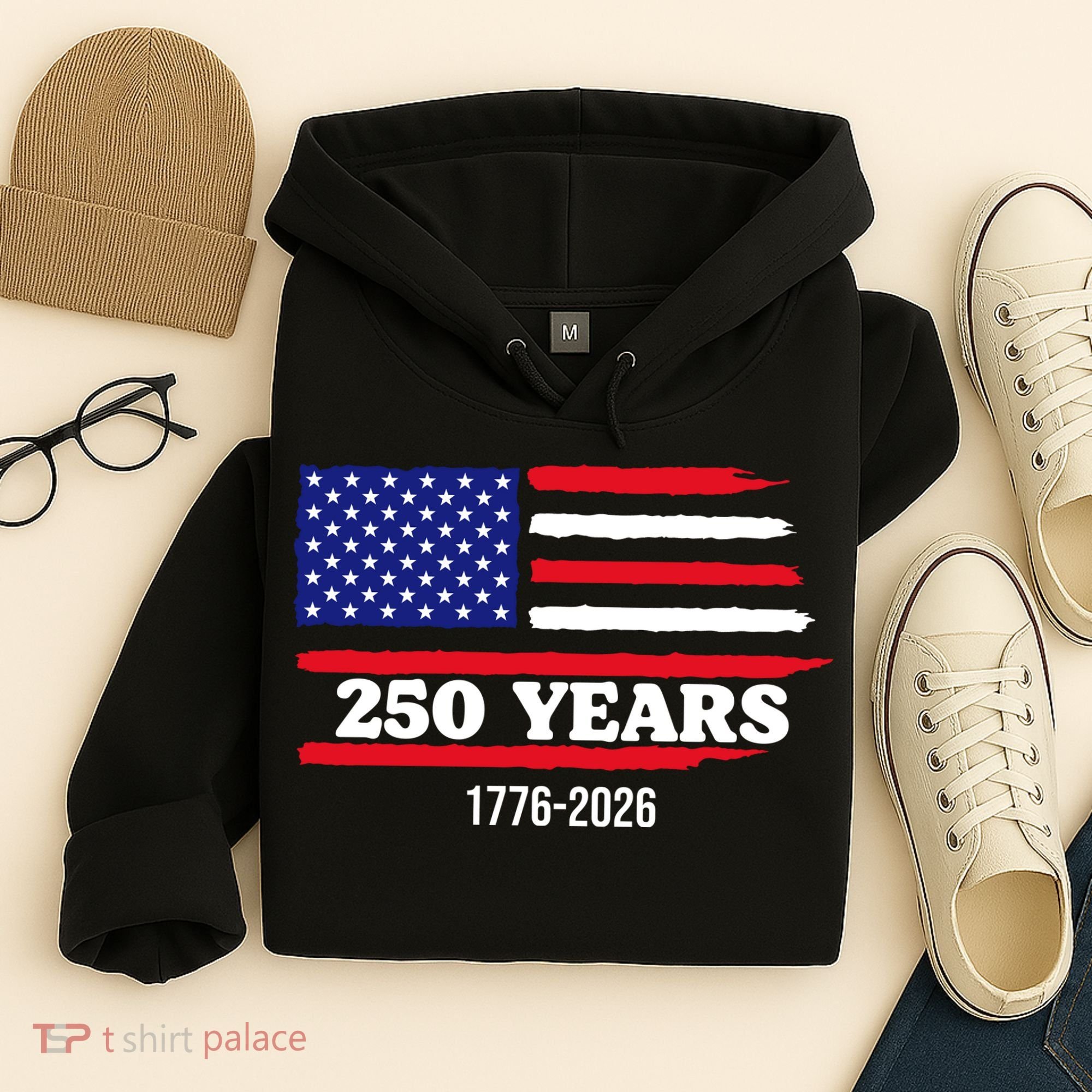 250 Years American 1776-2026 Hoodie