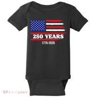 250 Years American 1776-2026 Baby Bodysuit thumb 0