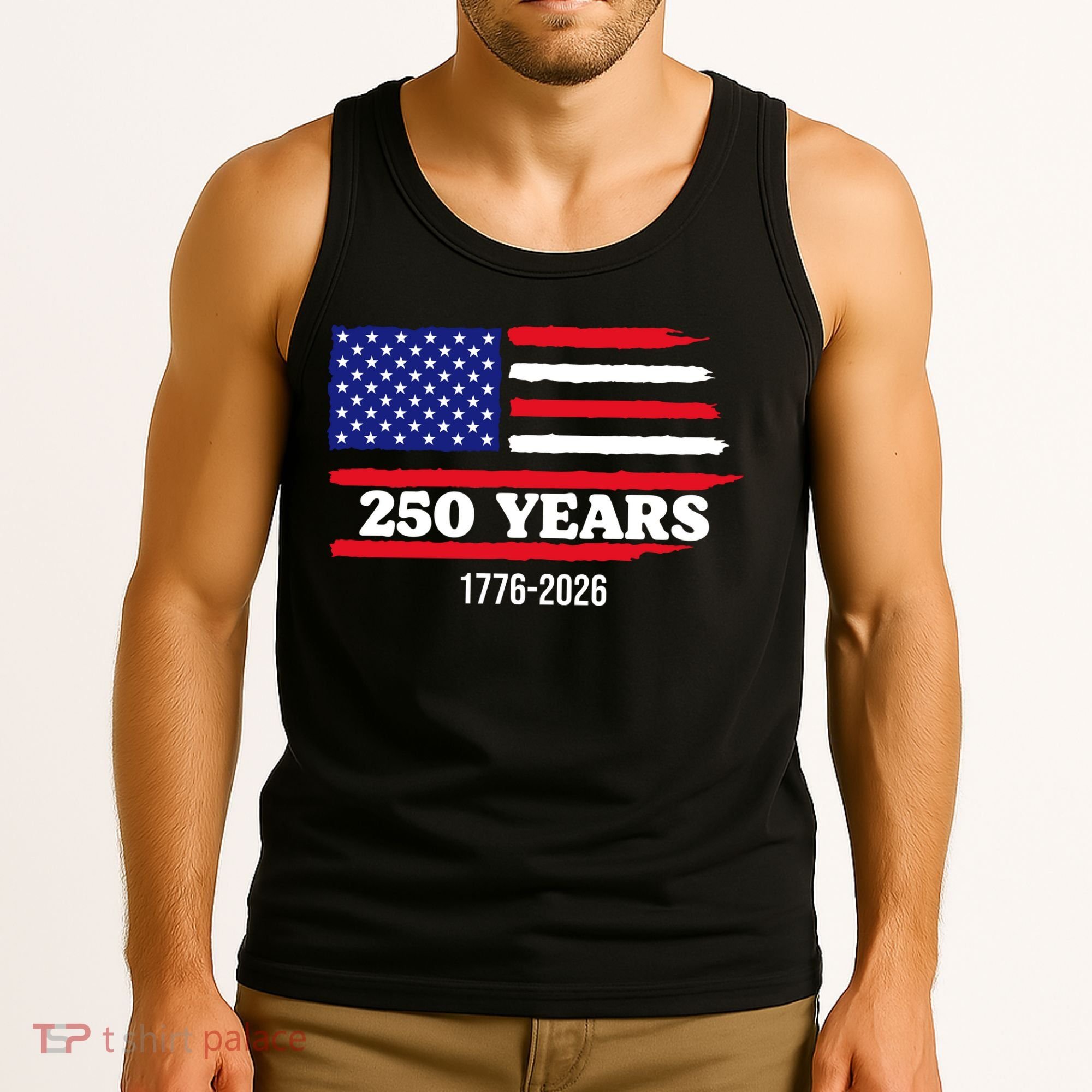 250 Years American 1776-2026 Tank Top
