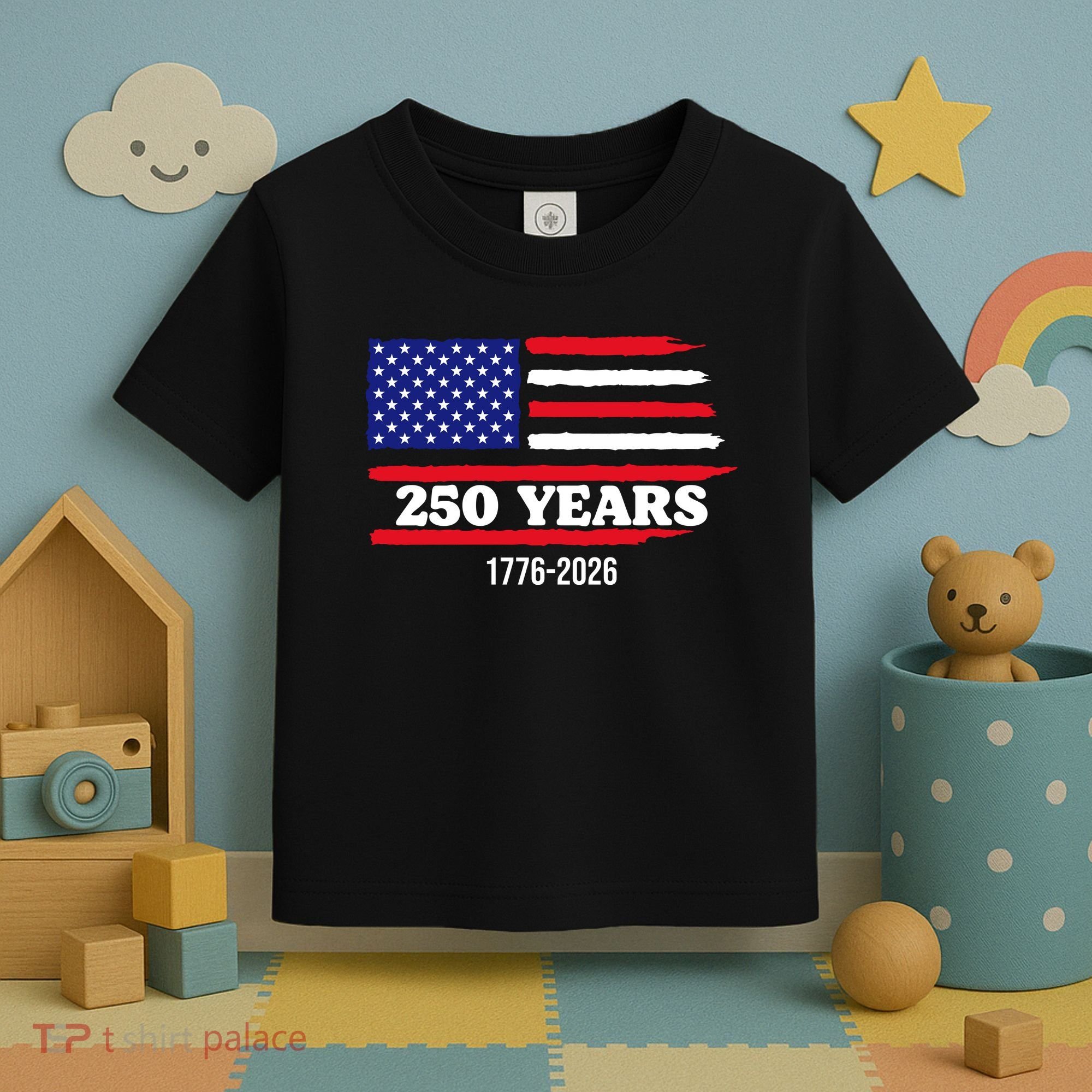 250 Years American 1776-2026 Toddler T-Shirt