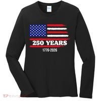 250 Years American 1776-2026 Women's Long Sleeve Shirt thumb 0