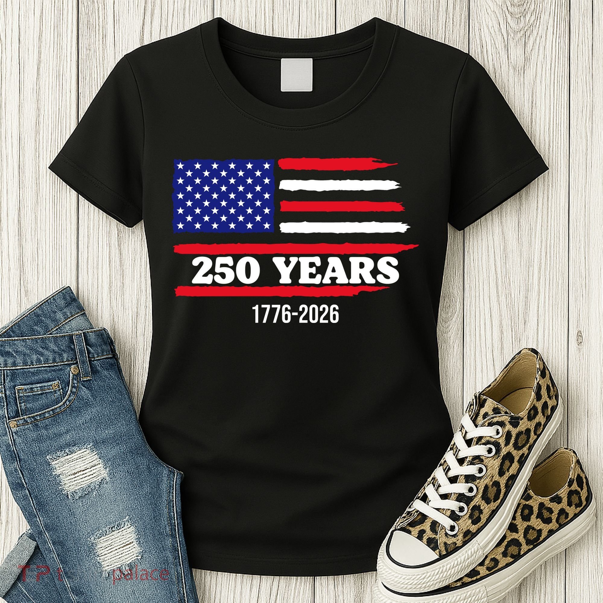 250 Years American 1776-2026 Women's T-Shirt