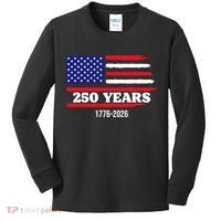 250 Years American 1776-2026 Kids Long Sleeve Shirt thumb 0