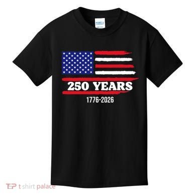 250 Years American 1776-2026 Kids T-Shirt