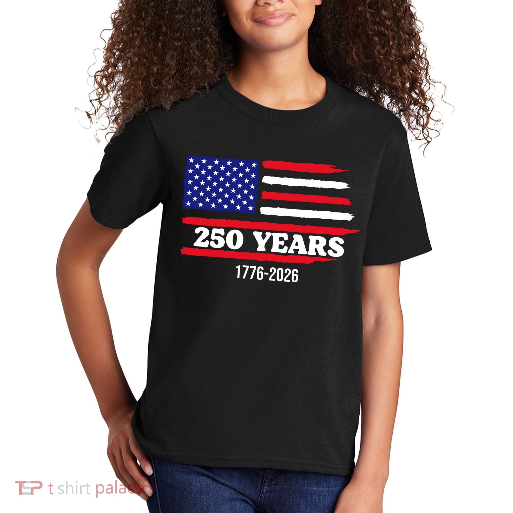 250 Years American 1776-2026 Kids T-Shirt