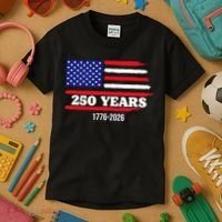 250 Years American 1776-2026 Kids T-Shirt thumb 3
