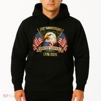 250 Years American Anniversary 1776-2026 Hoodie thumb 2