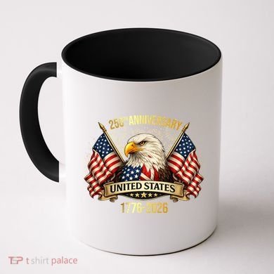 250 Years American Anniversary 1776-2026 Coffee Mug