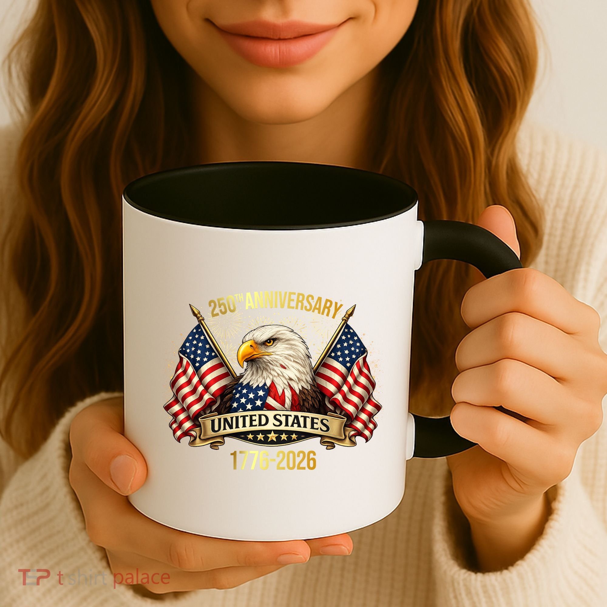 250 Years American Anniversary 1776-2026 Coffee Mug