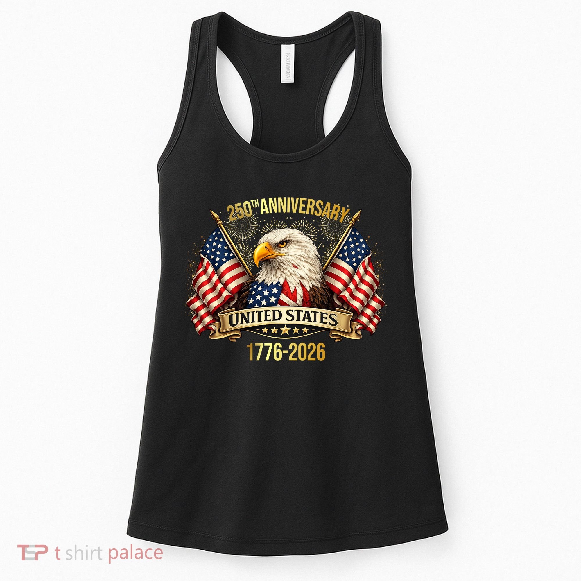250 Years American Anniversary 1776-2026 Women's Tank Top