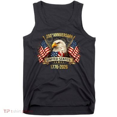 250 Years American Anniversary 1776-2026 Tank Top