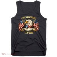 250 Years American Anniversary 1776-2026 Tank Top thumb 0