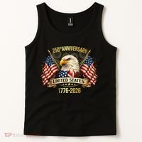 250 Years American Anniversary 1776-2026 Tank Top thumb 2