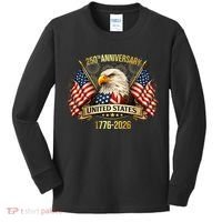 250 Years American Anniversary 1776-2026 Kids Long Sleeve Shirt thumb 0
