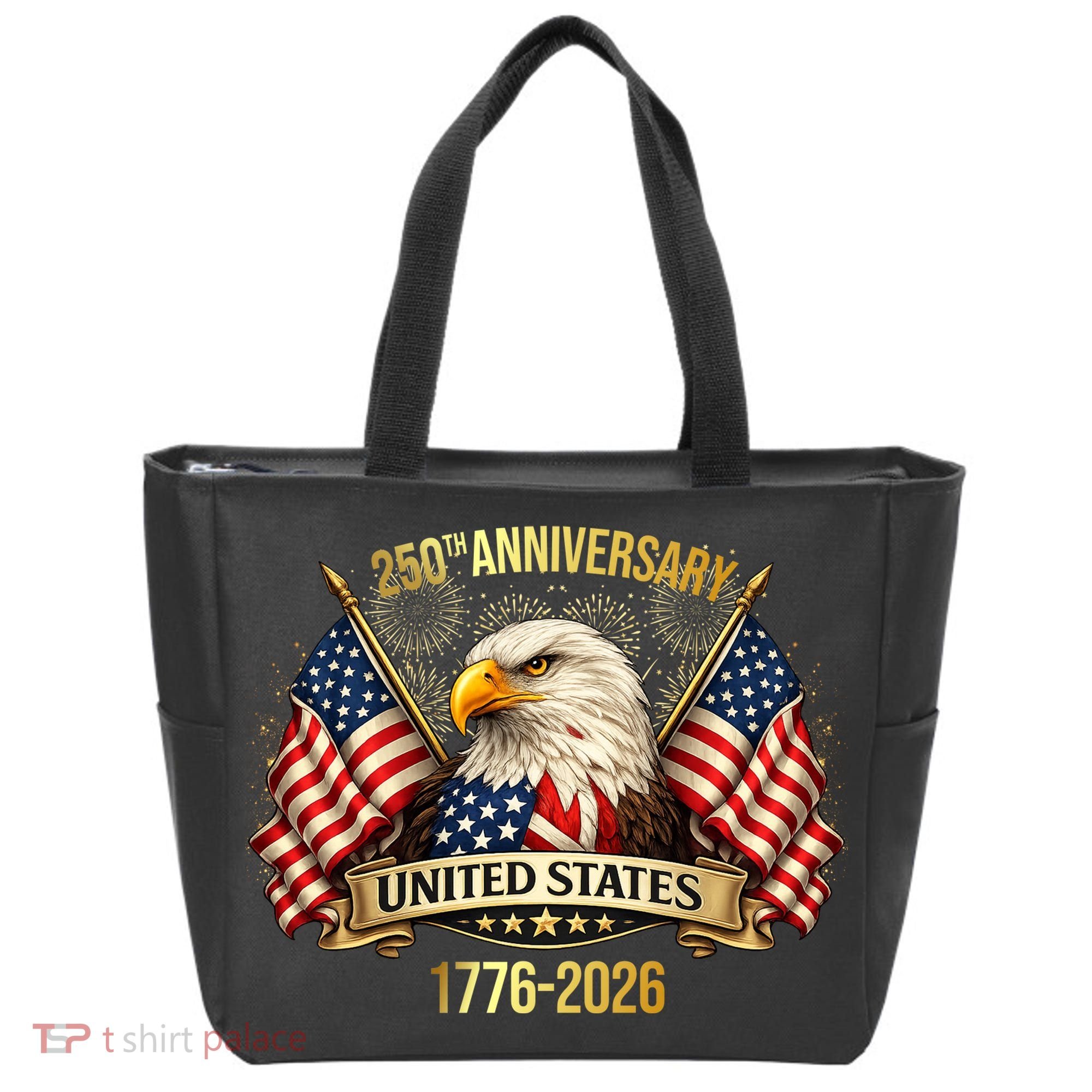 250 Years American Anniversary 1776-2026 Tote Bag