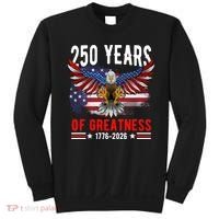 250 Years America Patriotic USA Flag 250th Anniversary 1776 2026 Sweatshirt thumb 0
