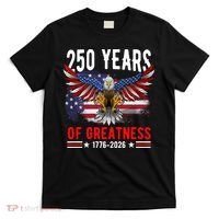 250 Years America Patriotic USA Flag 250th Anniversary 1776 2026 T-Shirt thumb 0