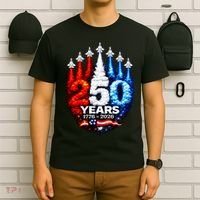 250 Years American 1776 2026 250th Anniversary USA Patriotic T-Shirt thumb 6