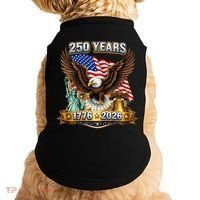 250 Years American 250th Anniversary Doggie Tank thumb 0