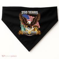 250 Years American 250th Anniversary USA-Made Doggie Bandana thumb 0