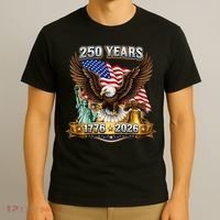 250 Years American 250th Anniversary T-Shirt thumb 3