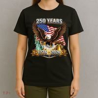 250 Years American 250th Anniversary T-Shirt thumb 4