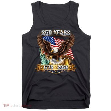 250 Years American 250th Anniversary Tank Top