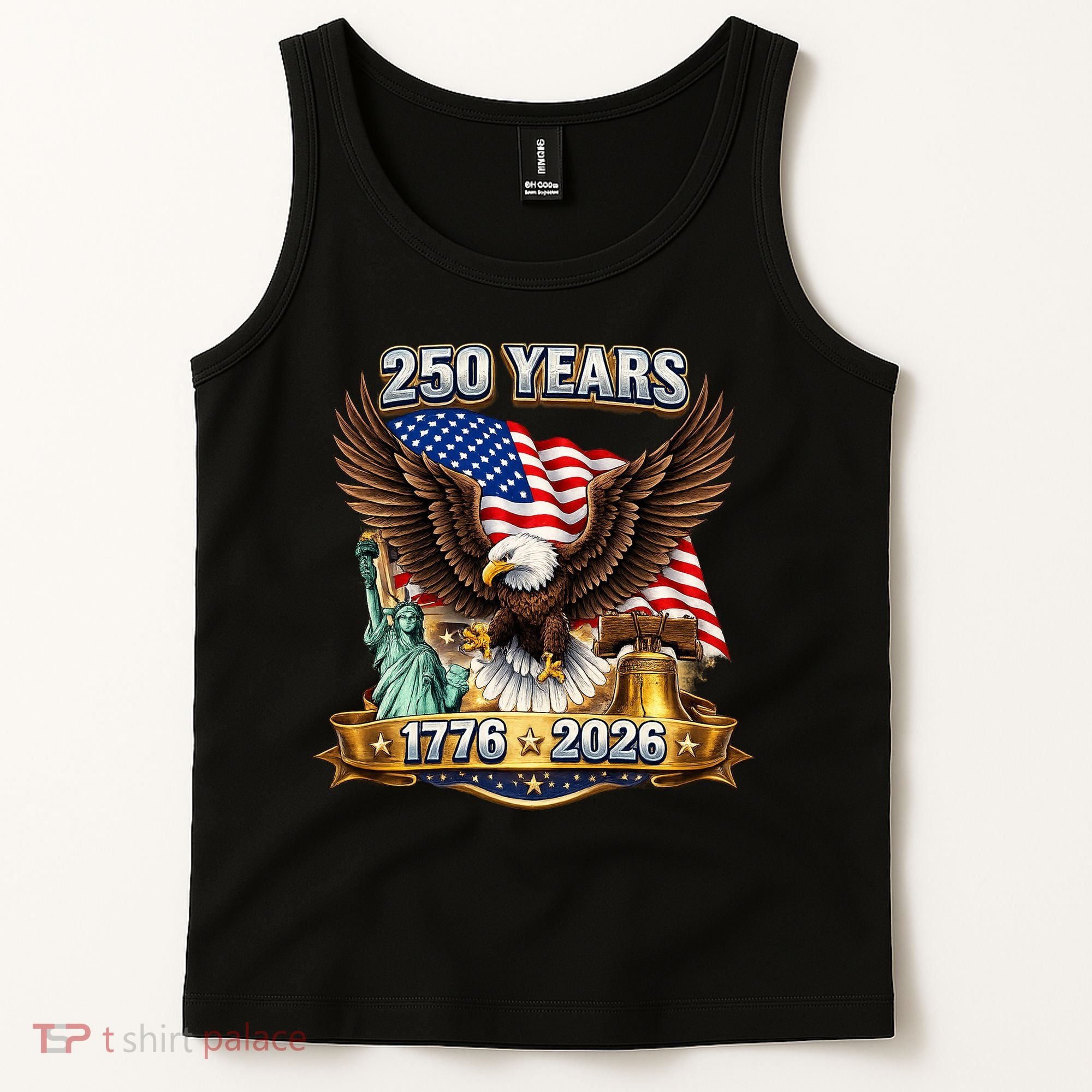 250 Years American 250th Anniversary Tank Top