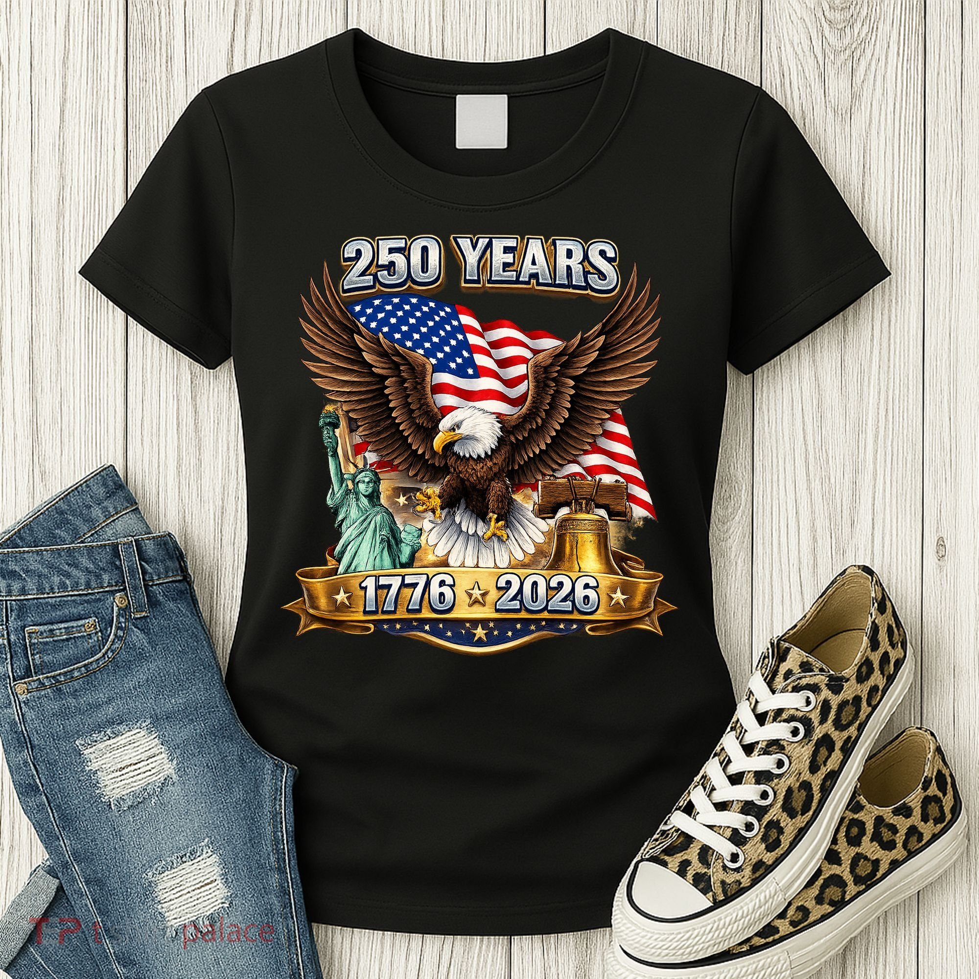 250 Years American 250th Anniversary Women's T-Shirt